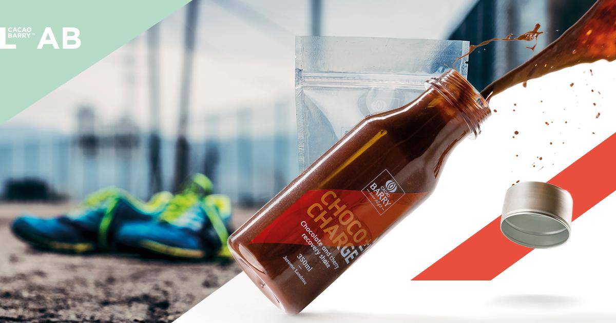 The chocolate cherry recovery drink
