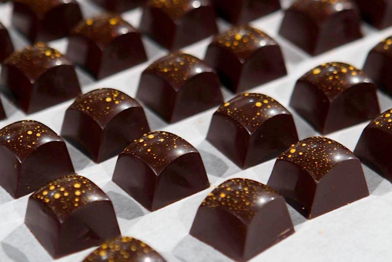 Yuzu Caramel Bonbon by Ruth Hinks