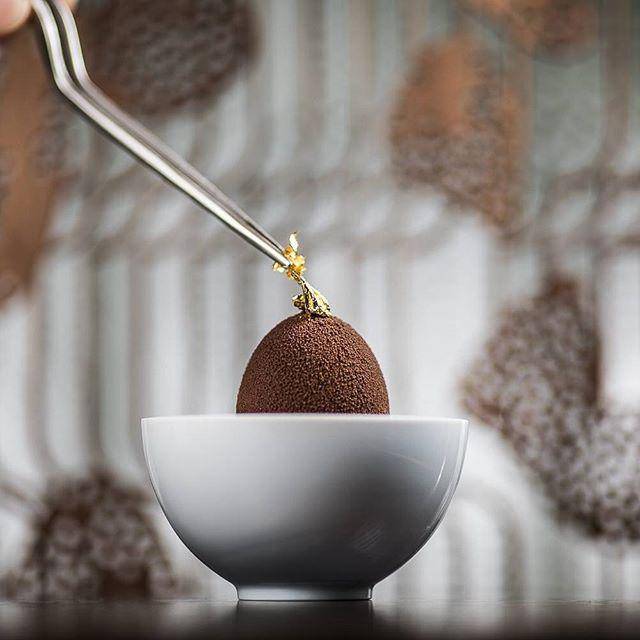 Juan Pablo Colubri, the executive pastry chef of Hakkasan group USA
