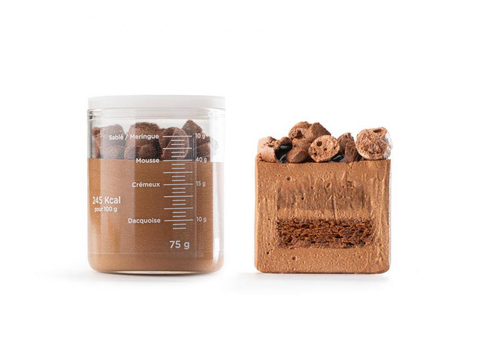  la verrine By chef Ramon with Cacao Powders