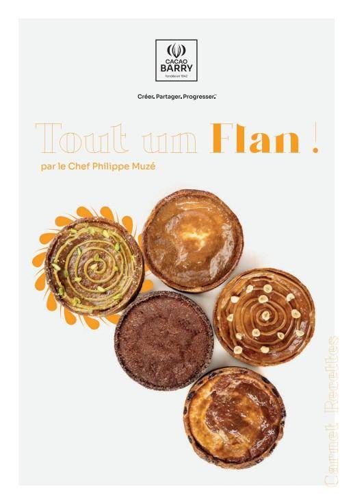 carnet recettes flans revisites cacao barry