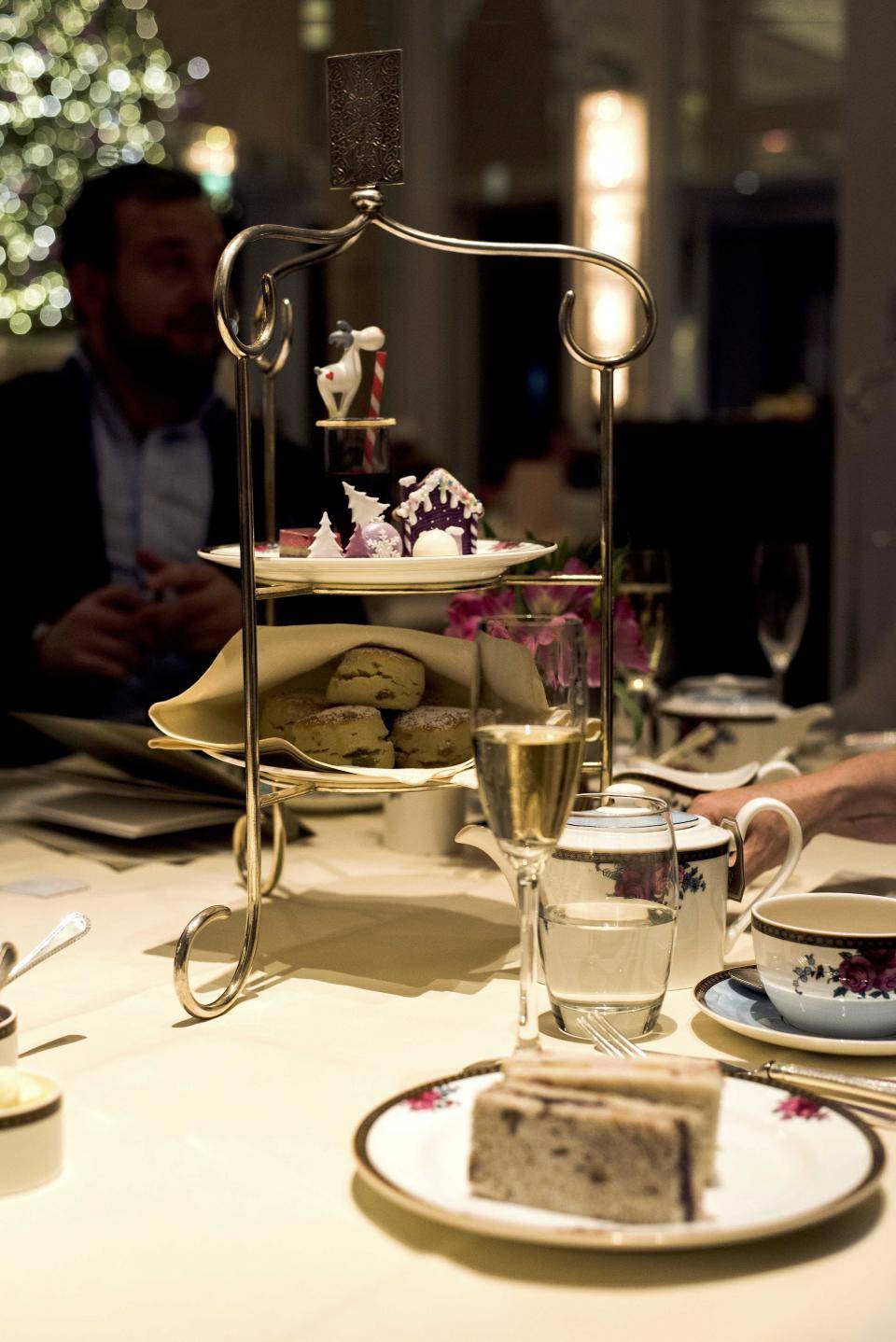 The Langham festive pastries. Photo: HdG photography