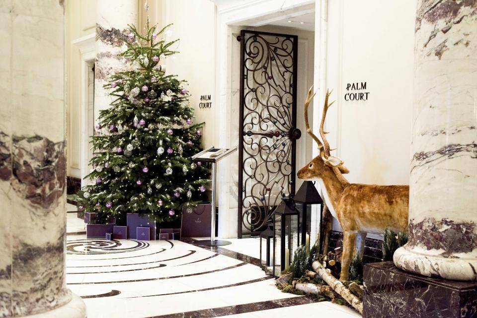 The festive decoration at the Langham. Photo: Laura for HdG Photography