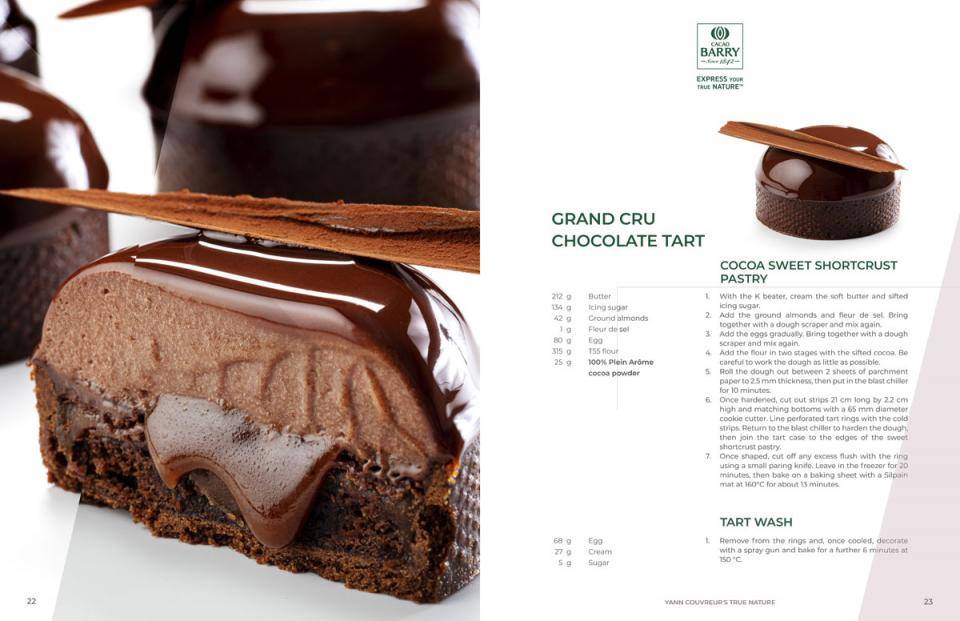 Chocolate tart mexique