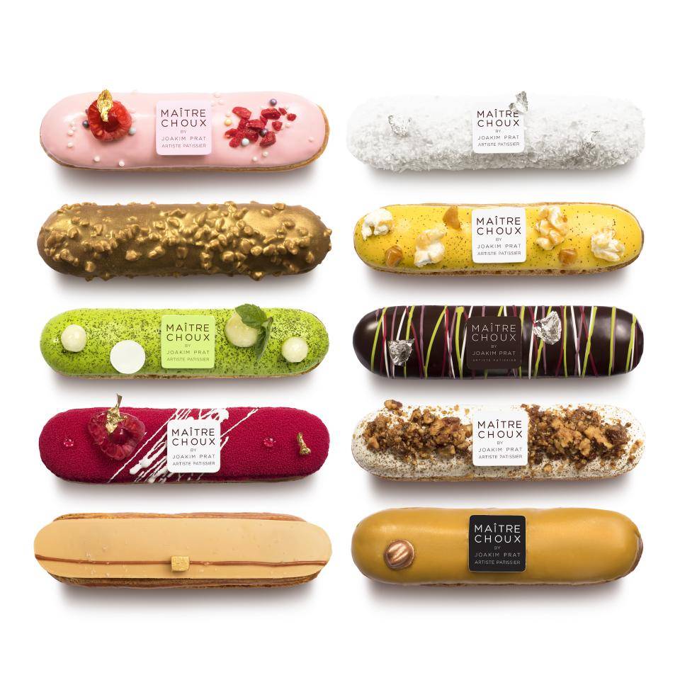 Maitre Choux eclairs. Photo: HdG photography
