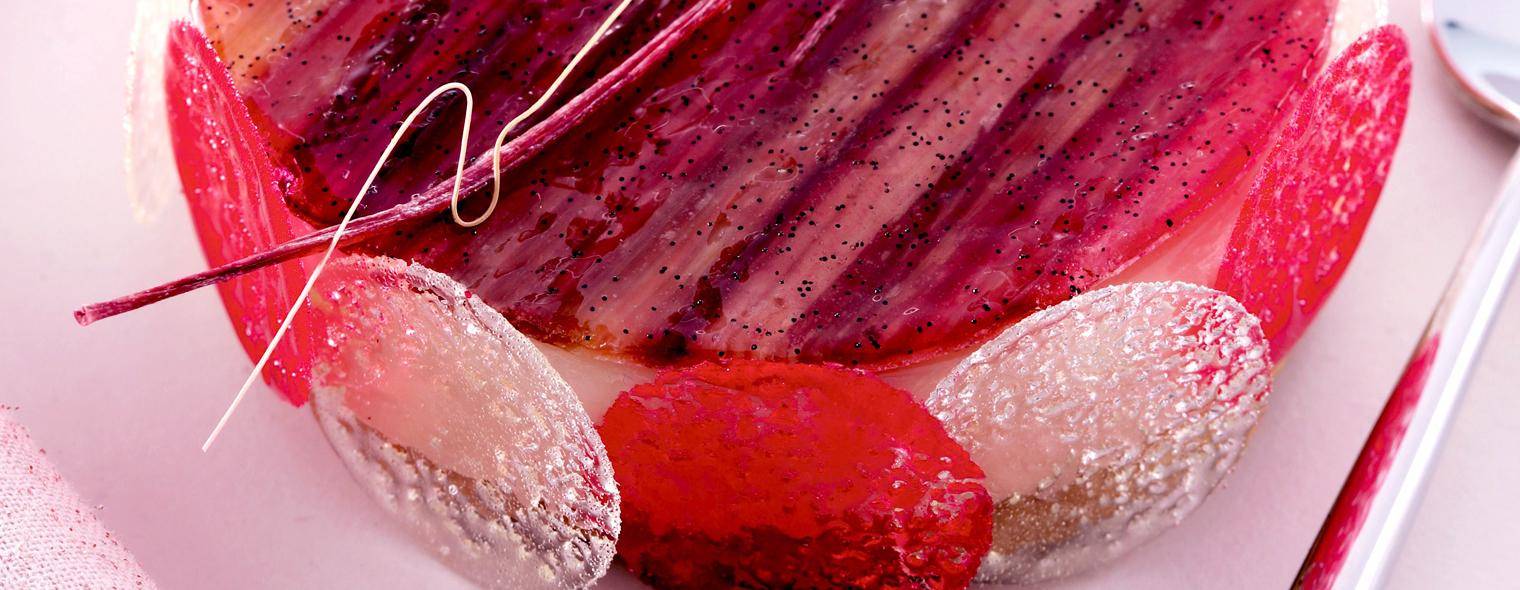 Rhubarb Tartlet