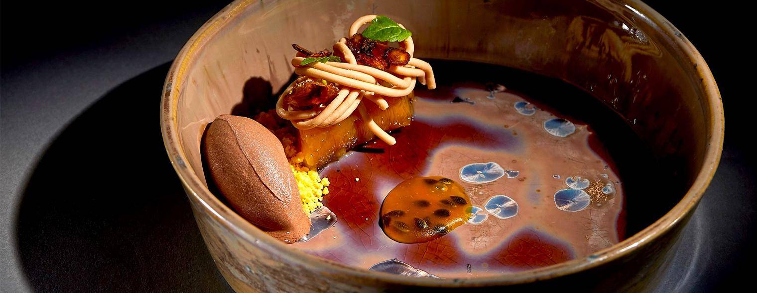 Banana/ Passion Fruit / Chocolate by Marcio Baltazar