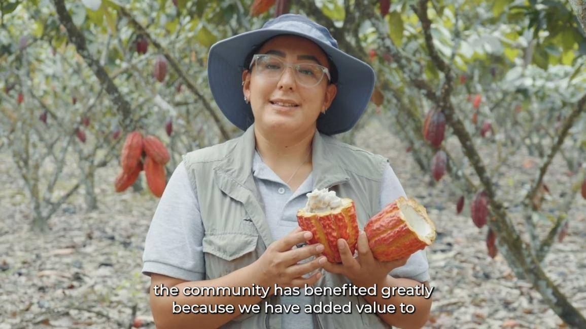 Redécouvrez le fruit de cacao